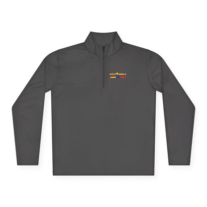 Colombia Flag Heart Unisex Quarter-Zip Pullover | Patriotic Pride