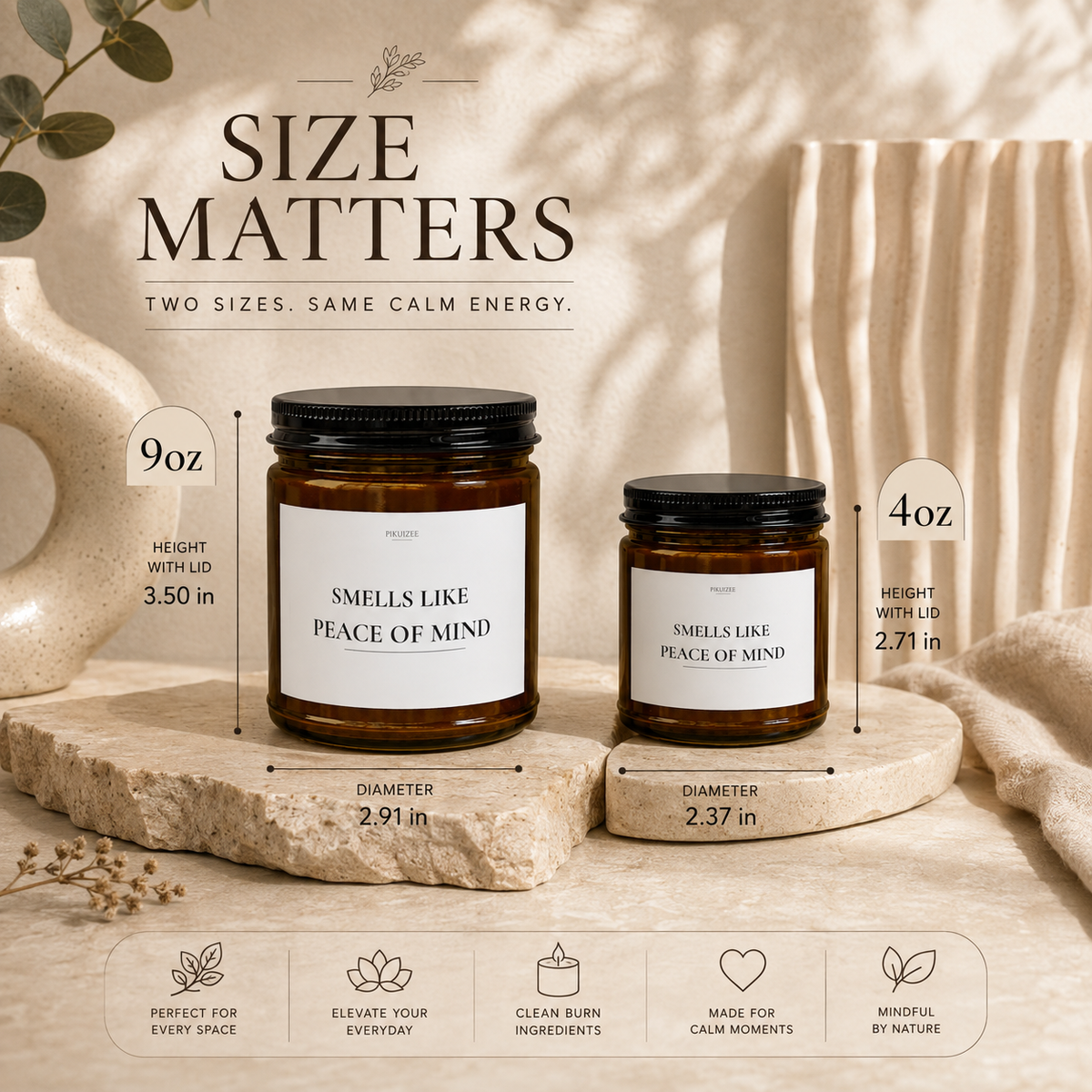 Smells Like Peace Of Mind Candle