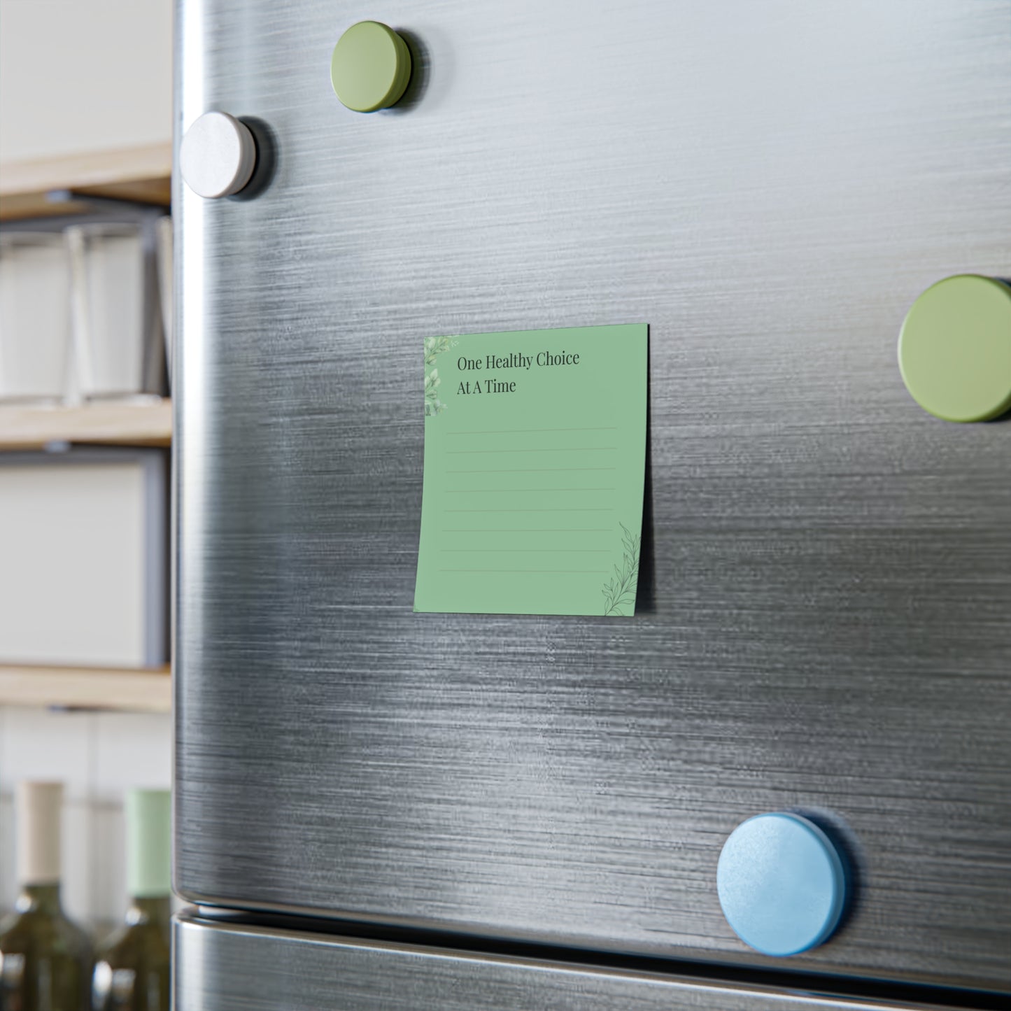 Healthy Choice Sticky Notes | Wellness Reminder Pads
