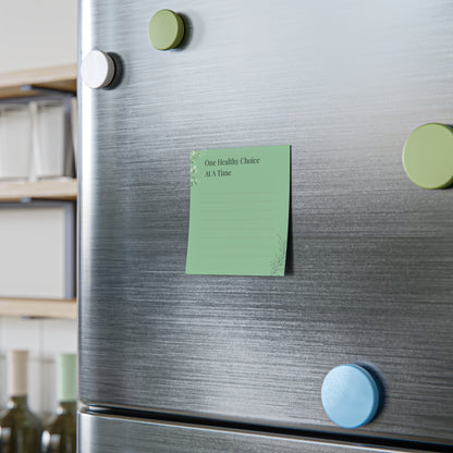 Healthy Choice Sticky Notes | Wellness Reminder Pads
