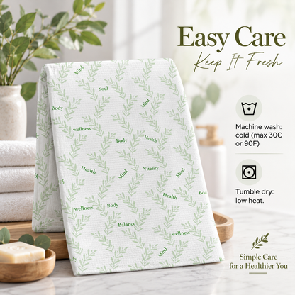 Mind Body Soul Tea Towel