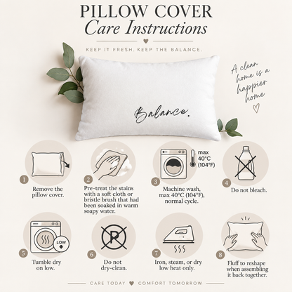 Balance Minimalist Lumbar Pillow