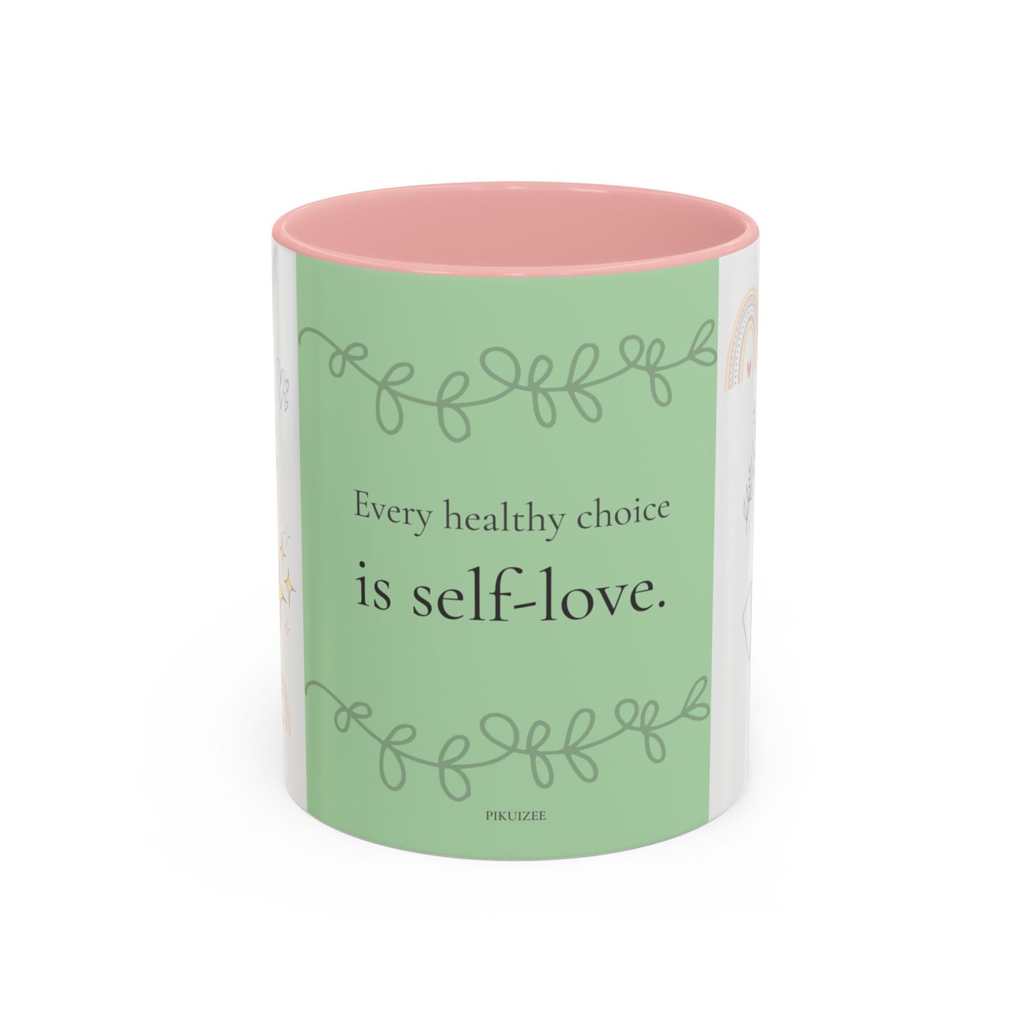 Self-Love Wellness Ceramic Mug | Motivational Inspiration Gift