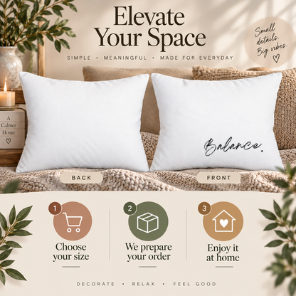 Balance Minimalist Lumbar Pillow
