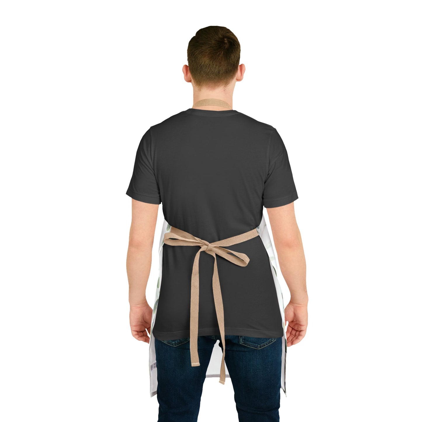 Wellness & Balance Botanical Apron | Mindful Living Kitchen Wear