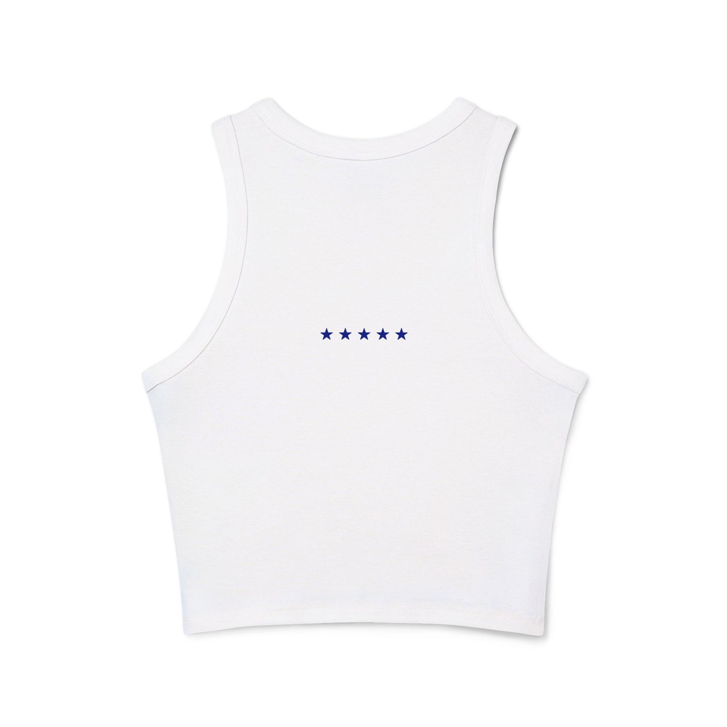 Purple Question Mark Pattern Racer Tank Top | Streetwear Design