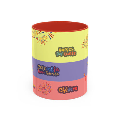 Colombia Patriotic Coffee Mug | Latin American Pride Gift