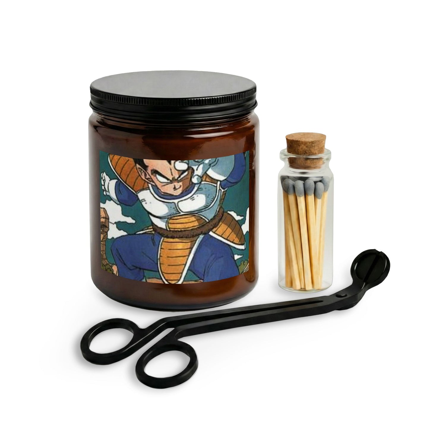 Anime Character Candle Set | Manga Fan Gift with Matches