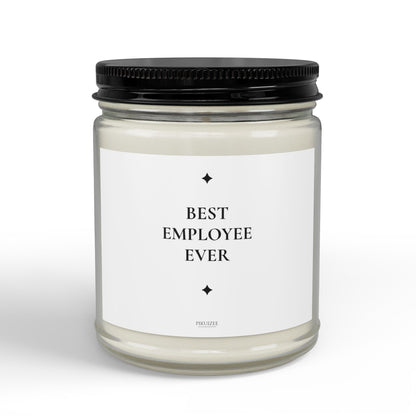 Best Employee Ever Soy Candle | Workplace Recognition Gift