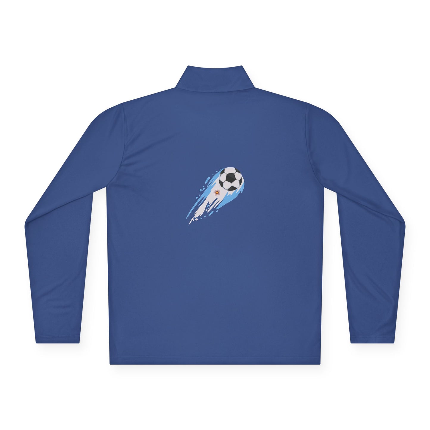 Argentina Soccer Ball Quarter-Zip Pullover | Sports Fan Gift