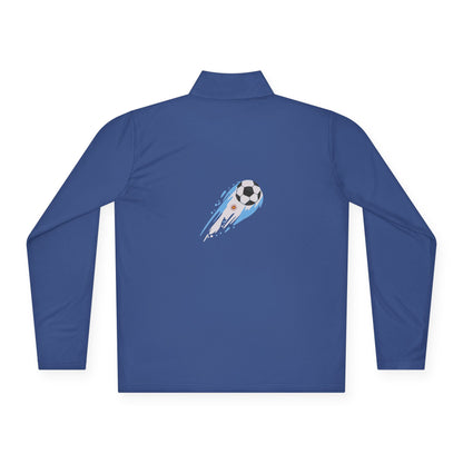 Argentina Soccer Ball Quarter-Zip Pullover | Sports Fan Gift