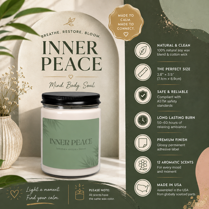 Inner Peace Soy Candle