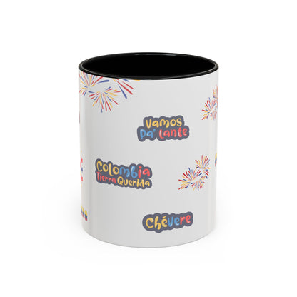 Colombia Patriotic Coffee Mug | Spanish Culture Gift