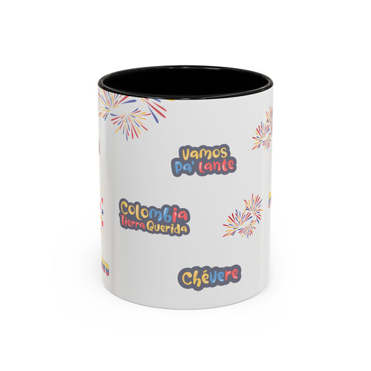 Colombia Patriotic Coffee Mug | Spanish Culture Gift