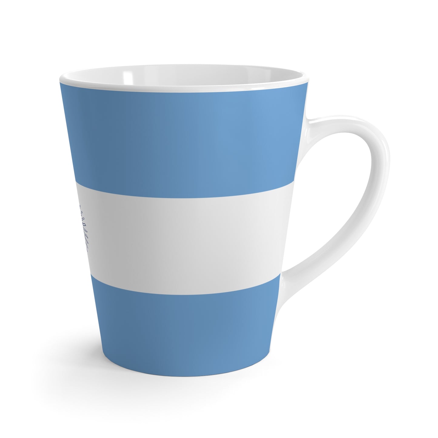 Argentina Flag Sun Latte Mug | Patriotic Coffee Gift
