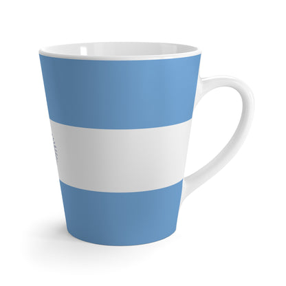 Argentina Flag Sun Latte Mug | Patriotic Coffee Gift