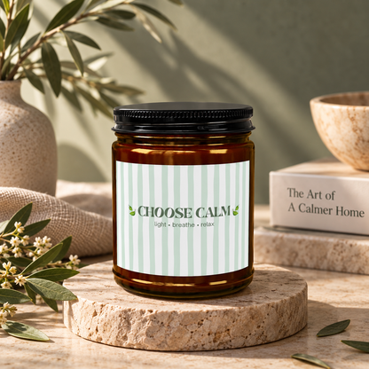 Choose Calm Soy Candle