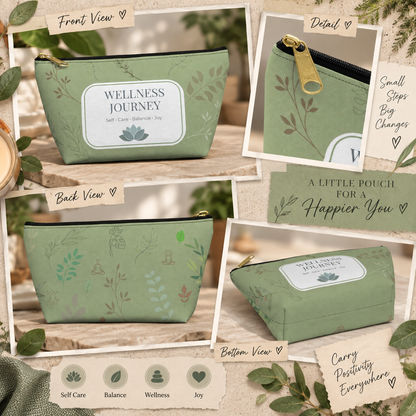 Wellness Journey Pouch Self-Care Organizer