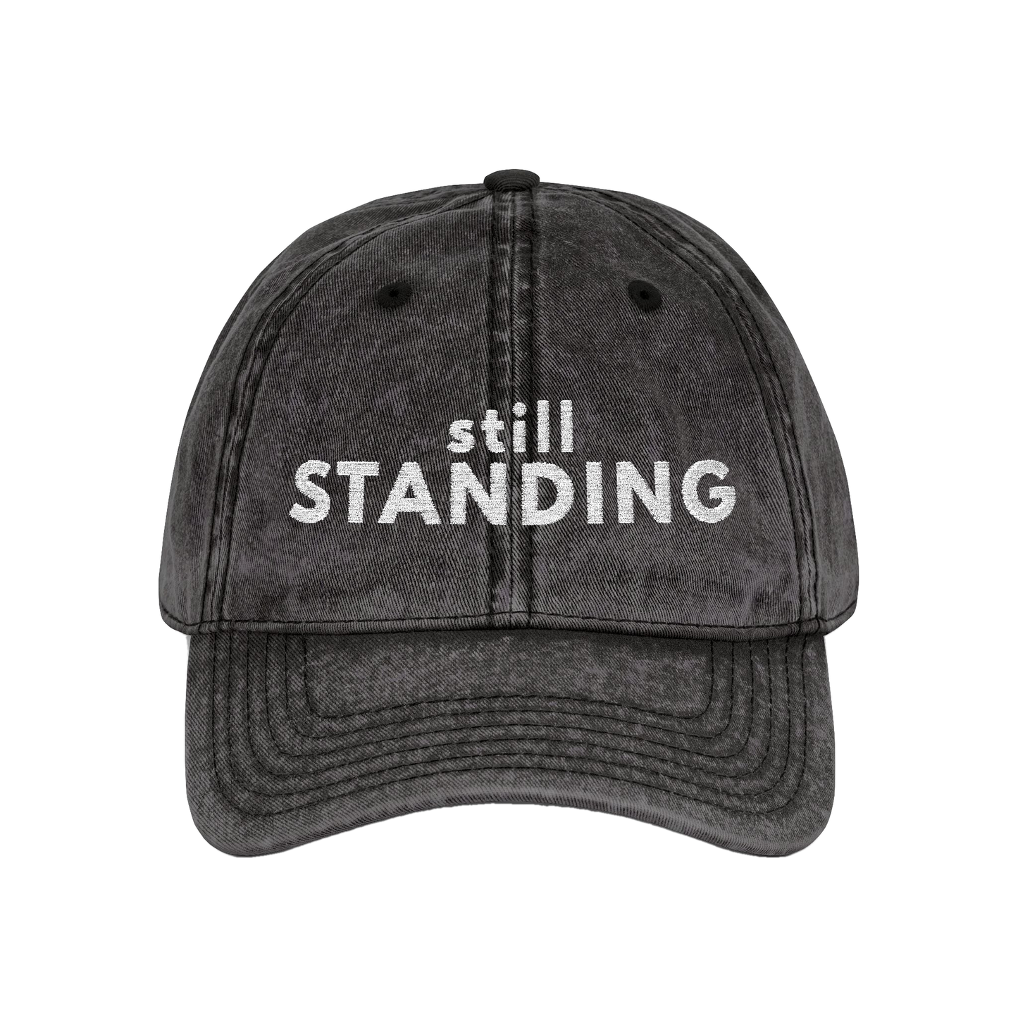 Still Standing Vintage Embroidered Cap