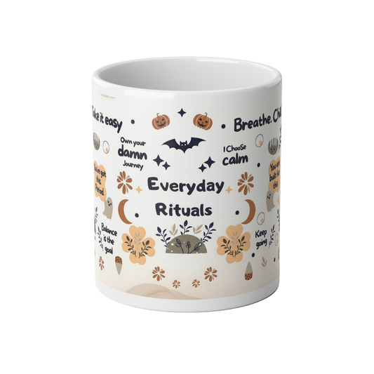 Everyday Rituals – 20oz Wellness Ceramic Mug