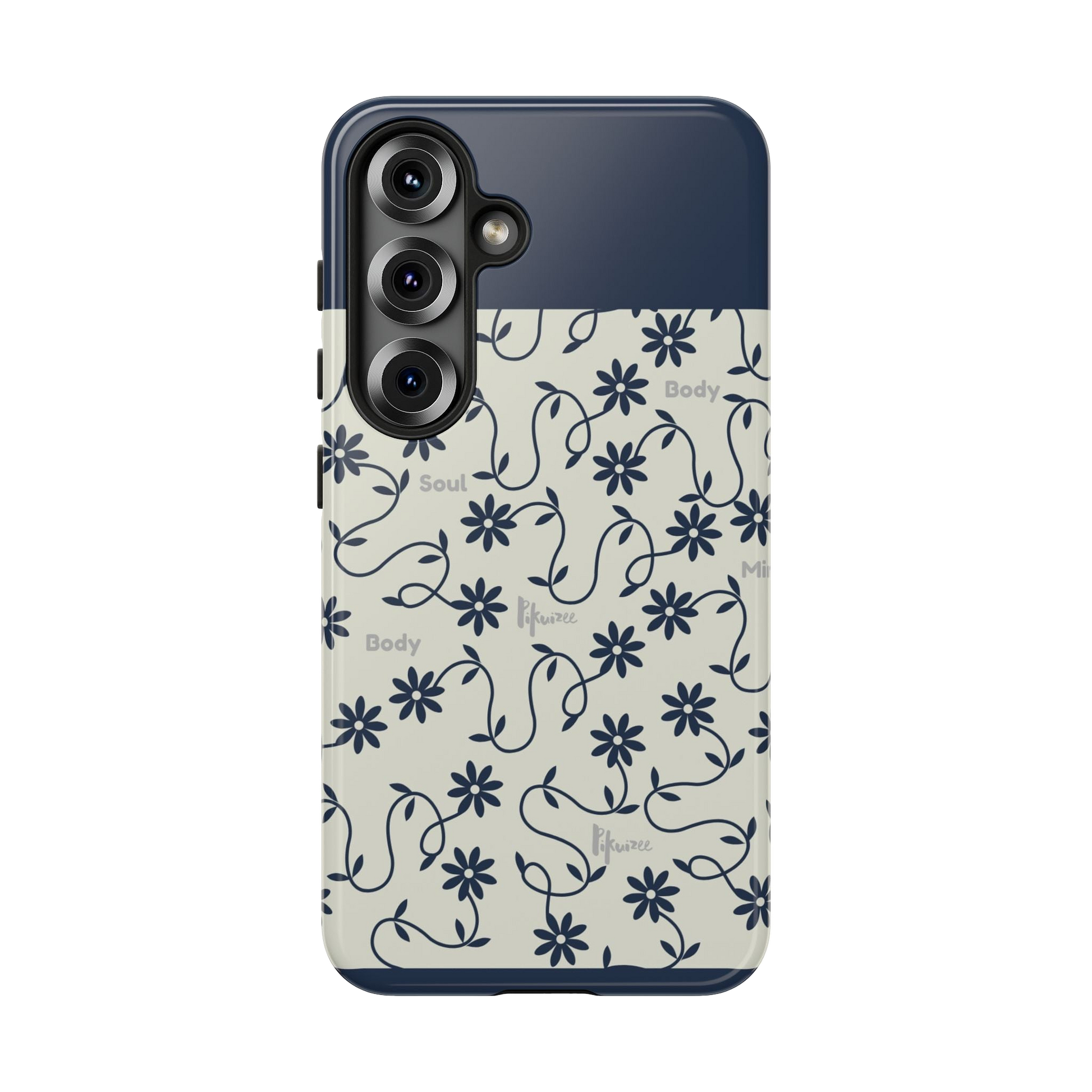 Floral Vine Pattern iPhone Case | Minimalist Botanical Design