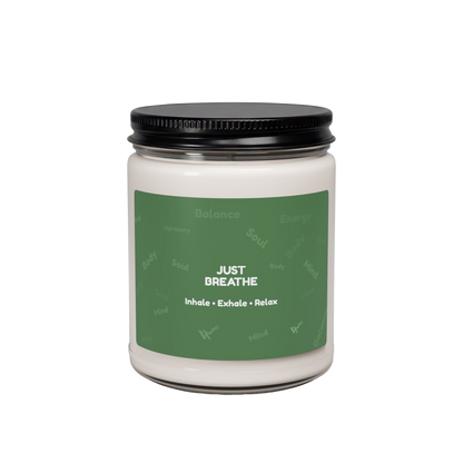 Just Breathe Mindfulness Soy Candle | Wellness Gift