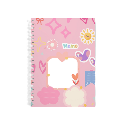 Cute Memo Spiral Notebook | Kawaii School Journal