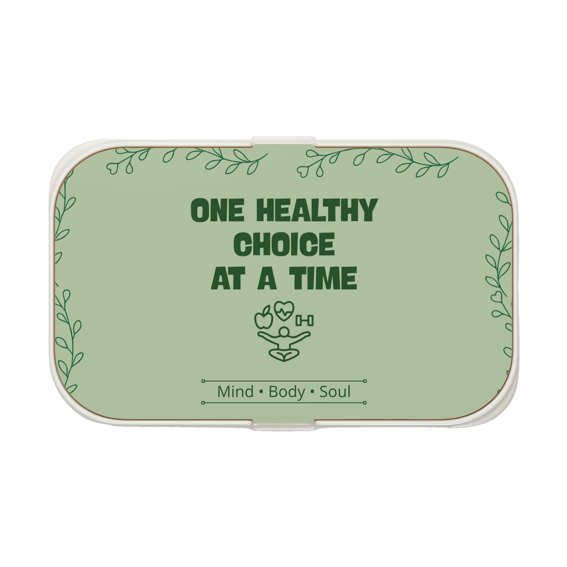 Wellness Mindfulness Bento Lunch Box | Healthy Lifestyle Gift