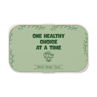 Wellness Mindfulness Bento Lunch Box | Healthy Lifestyle Gift