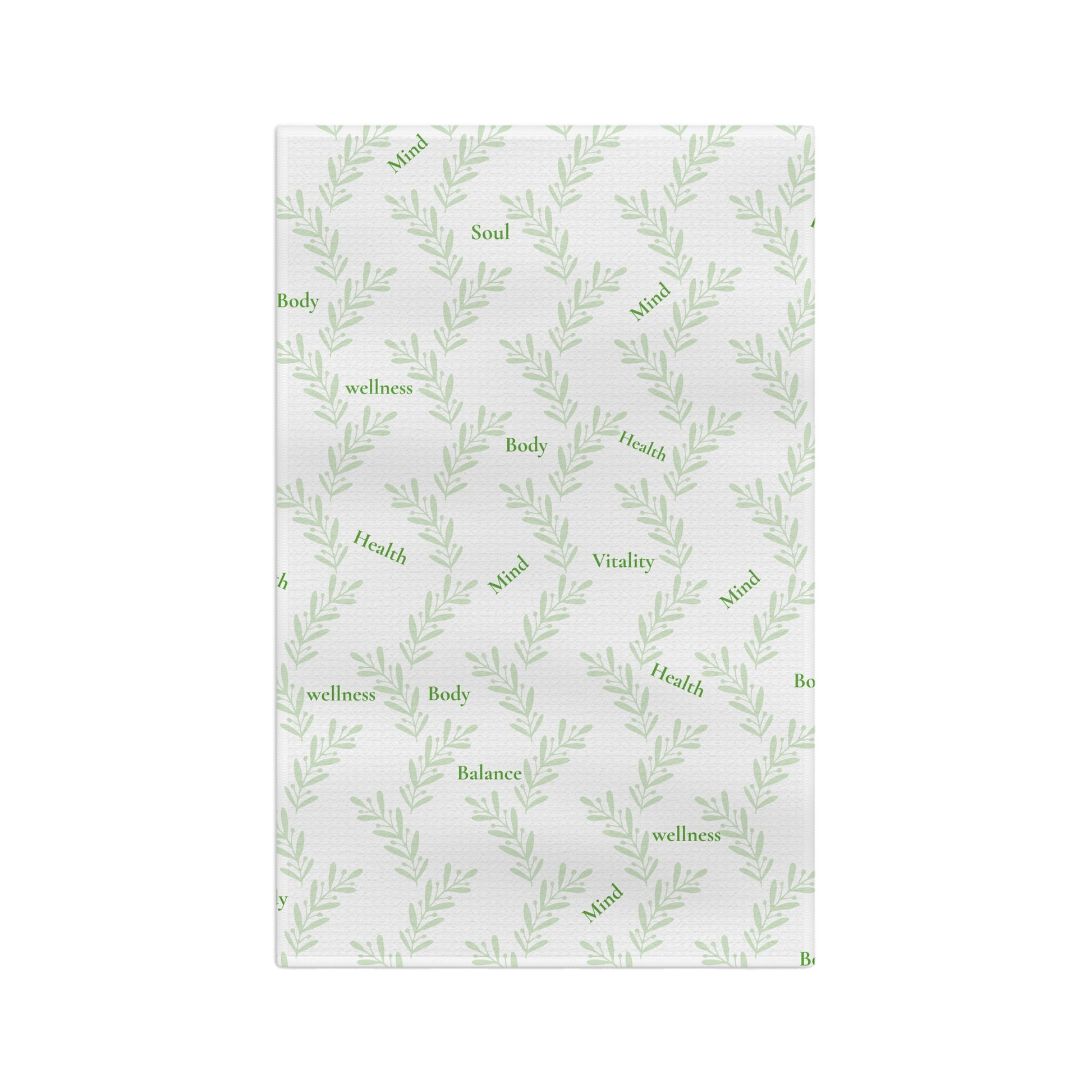 Wellness Tea Towel | Mind Body Soul Health Design