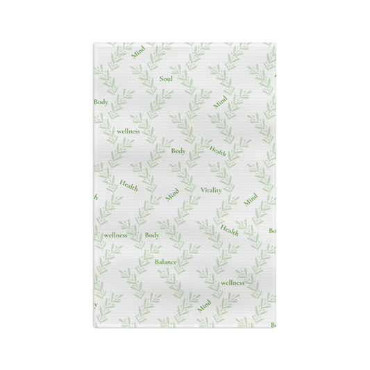 Wellness Tea Towel | Mind Body Soul Health Design