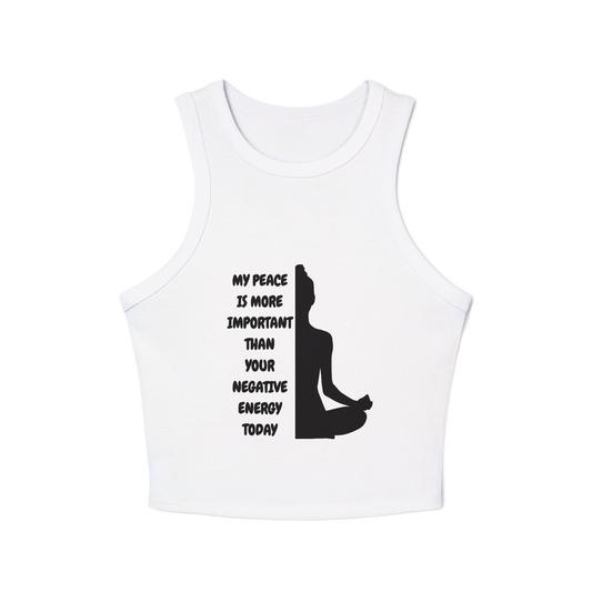 Mindfulness Meditation Tank Top | Peaceful Yoga Wear