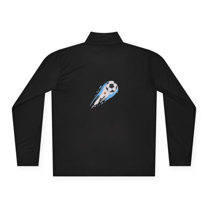 Argentina Soccer Ball Quarter-Zip Pullover | Sports Fan Gift