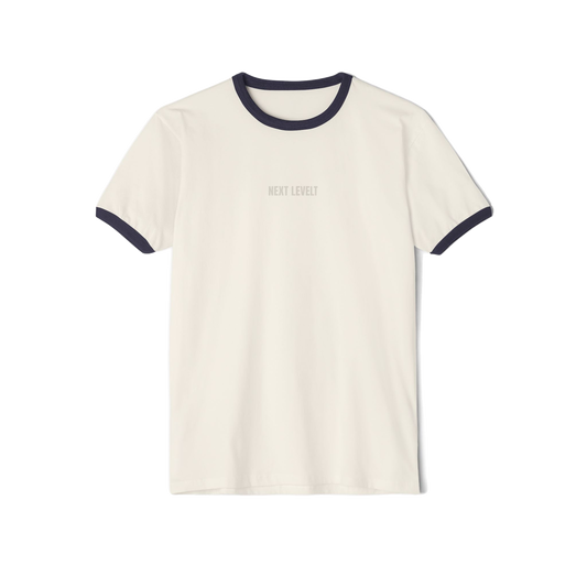 Mind Body Soul Leveling Up Unisex Ringer Tee | Motivational Gift