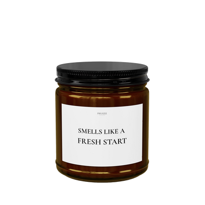 Fresh Start Soy Candle | Custom Scented Jar Gift