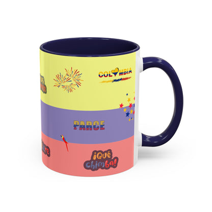 Colombia Patriotic Coffee Mug | Latin American Pride Gift