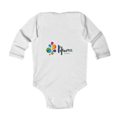 Colorful Flower Burst Infant Long Sleeve Bodysuit | Baby Gift