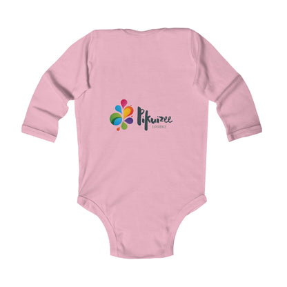 Colorful Flower Burst Infant Long Sleeve Bodysuit | Baby Gift