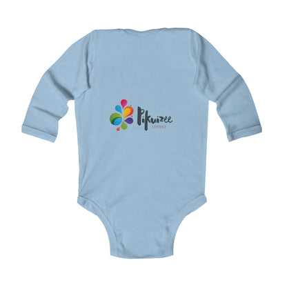 Colorful Flower Burst Infant Long Sleeve Bodysuit | Baby Gift