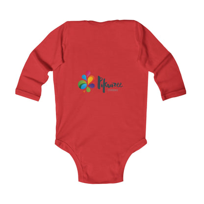 Colorful Flower Burst Infant Long Sleeve Bodysuit | Baby Gift
