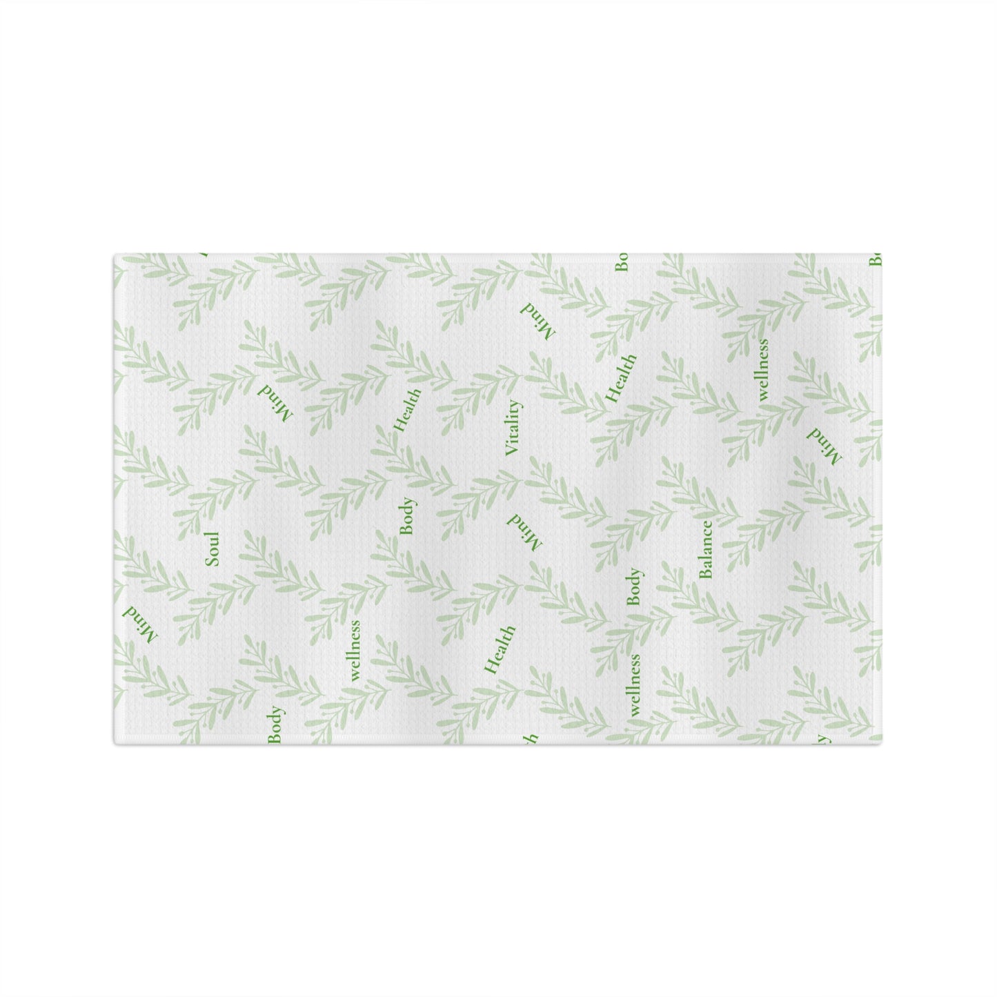 Wellness Tea Towel | Mind Body Soul Health Design