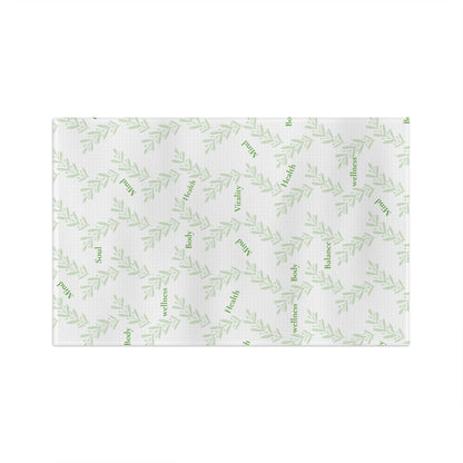 Wellness Tea Towel | Mind Body Soul Health Design