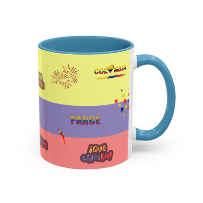 Colombia Patriotic Coffee Mug | Latin American Pride Gift