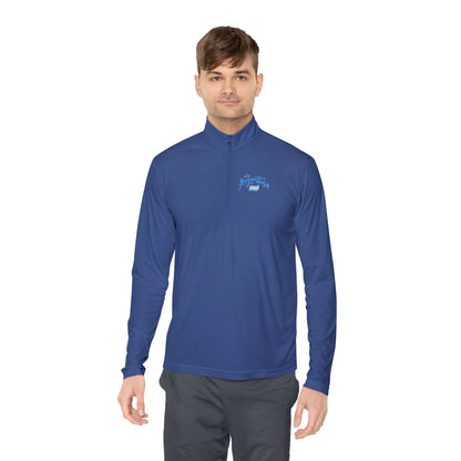 Argentina Soccer Ball Quarter-Zip Pullover | Sports Fan Gift