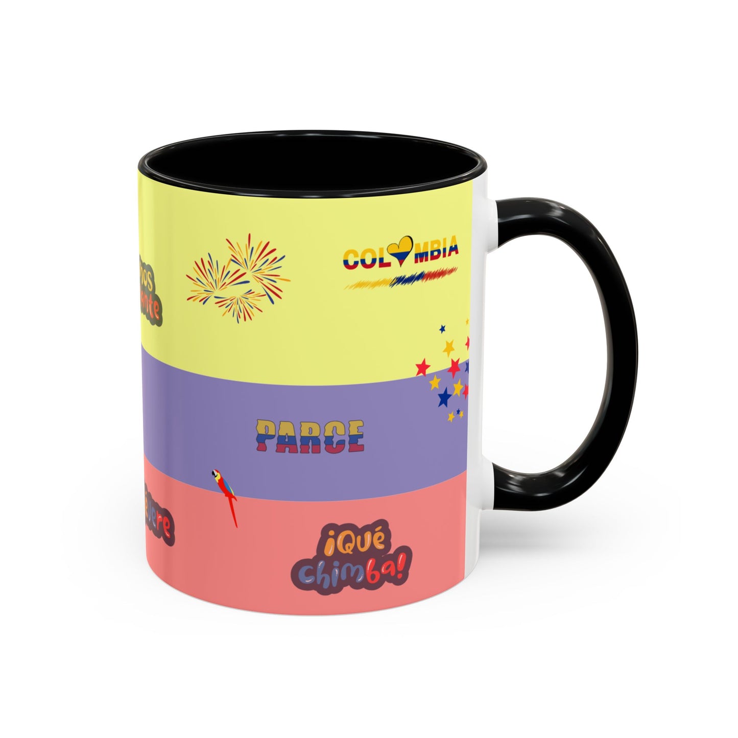 Colombia Patriotic Coffee Mug | Latin American Pride Gift