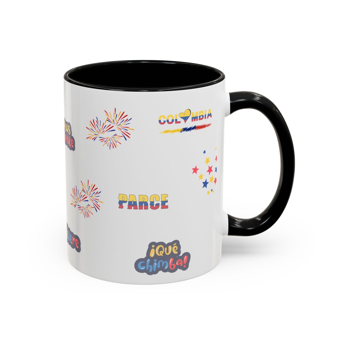 Colombia Patriotic Coffee Mug | Spanish Culture Gift