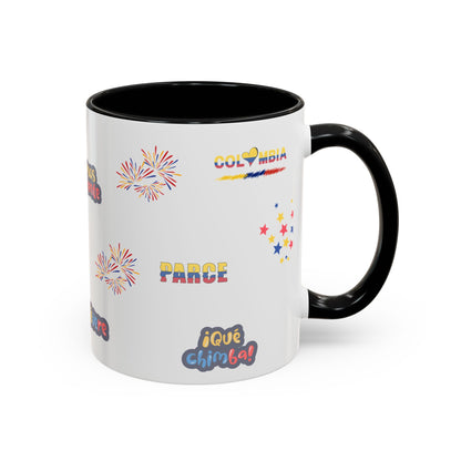 Colombia Patriotic Coffee Mug | Spanish Culture Gift