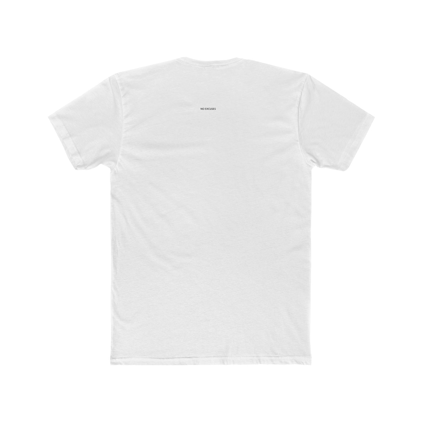 Keep Going No Excuses Motivational Crew Tee | Inspirational