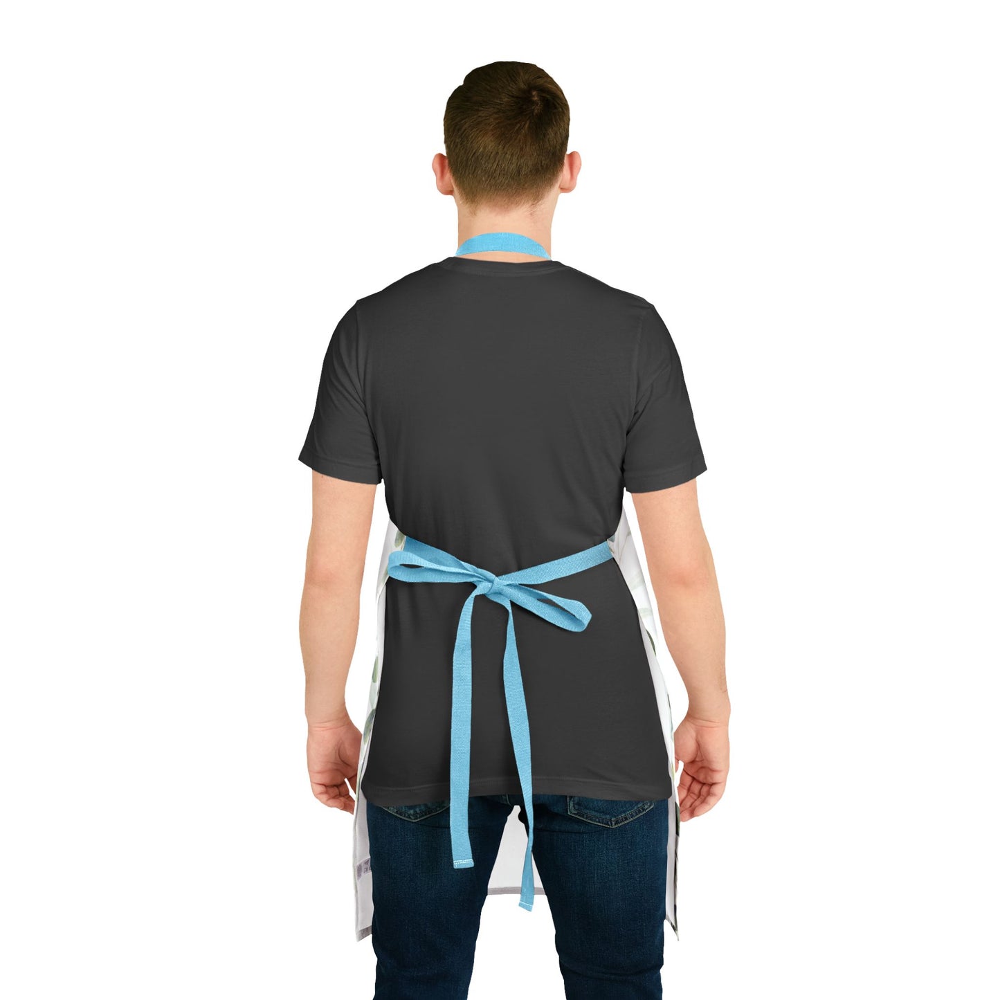 Wellness & Balance Botanical Apron | Mindful Living Kitchen Wear
