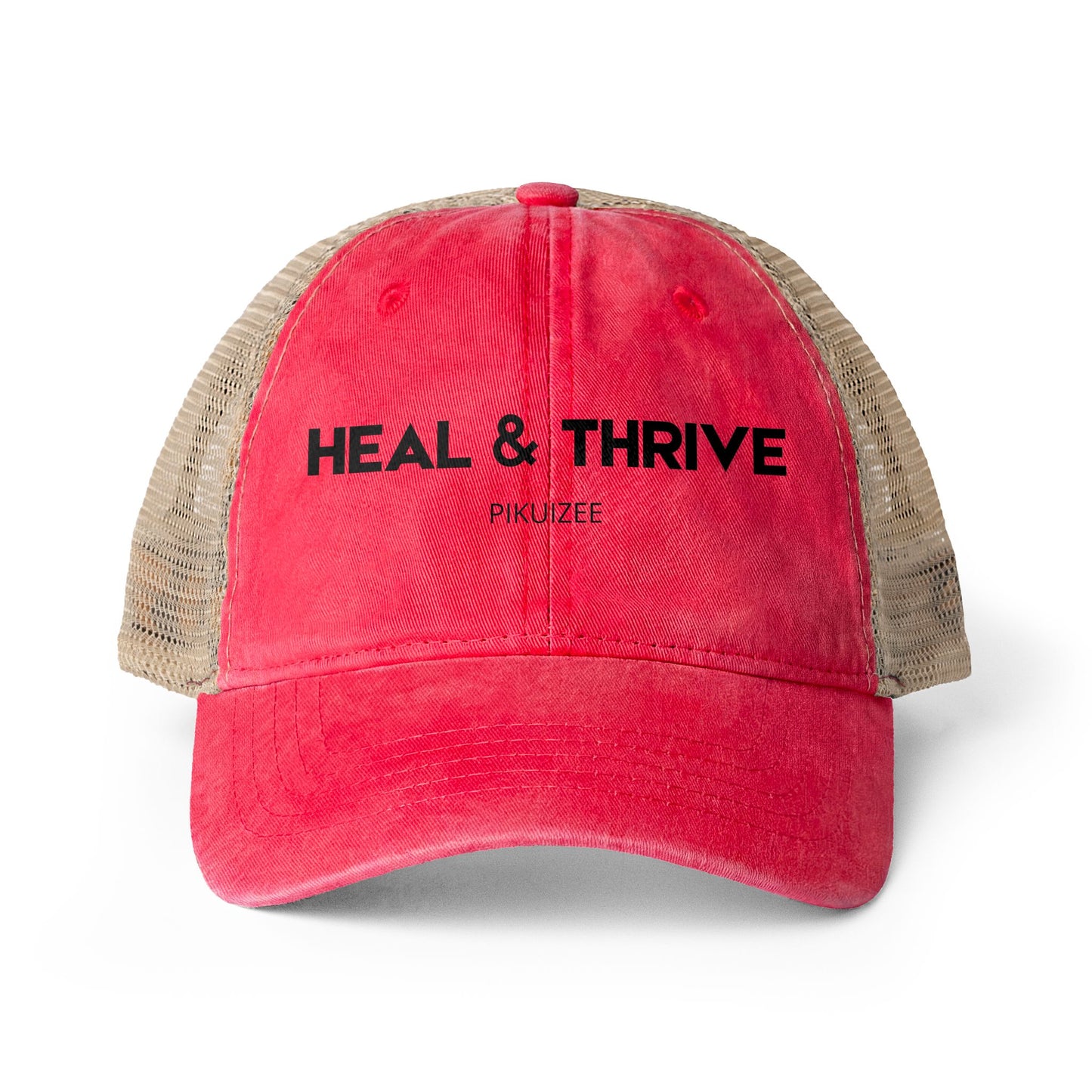 Women's Washed Mesh-Back Cap